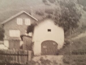 Feuerwehrgerätehaus am Schlosssteig, ca. 1965.