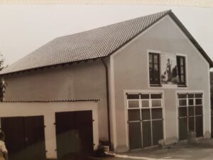 Das neue Gerätehaus erbaut 1986/87 in Eigenleistung